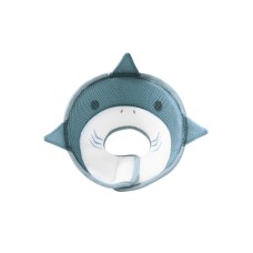 Мягкий воротник-подушка для кошек DT-613 послеоперационный защитный от вылизывания XS Gray Shark