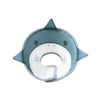 Мягкий воротник-подушка для кошек DT-613 послеоперационный защитный от вылизывания S Gray Shark