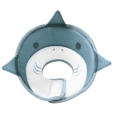Мягкий воротник-подушка для кошек DT-613 послеоперационный защитный от вылизывания L Gray Shark