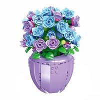 3D конструктор набір будівельних блоків JIE-STAR 92360 Bell flower 372 деталі пластикові