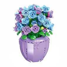 3D конструктор набір будівельних блоків JIE-STAR 92360 Bell flower 372 деталі пластикові