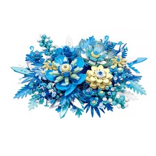 3D конструктор набір будівельних блоків JIE-STAR 9045 Dried Flower Decoration 917 деталей пластиковий
