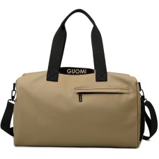 Сумка дорожня 728 спортивна 20-35L з кишенями зовні регульованим плечовим ременем Sand