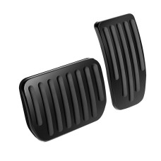 Декоративні накладки на педалі Tesla Model 3 Model Y 2017-2023 (TSL21120703) нековзкі Black