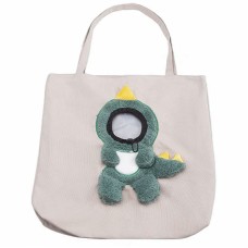 Сумка-перенесення для котів та собак 2404SXMJ3153 Динозавр полотняна Green L