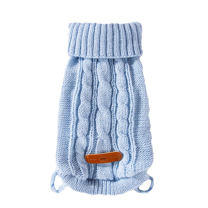 Свитер для собак и кошек 2410CGLK8029 Blue S