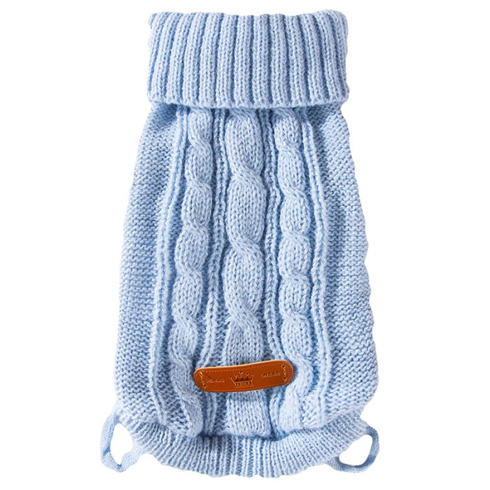 Свитер для собак и кошек 2410CGLK8029 Blue M
