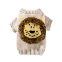 Светр для собак та котів 2410CGHY8034 утеплений Gray S