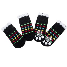 Шкарпетки для собак 2305CGSL1479 з нековзаючими накладками зігрівальні Точки S