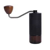 Ручна кавомолка OMEDA 2024 з регулюванням портативного помелу з нержавіючої сталі Black