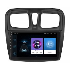 Штатна магнітола Lesko для Dacia Sandero II ver 3 2012-2016 екран 10" 1/16Gb Wi-Fi GPS Base