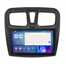 Штатна магнітола Lesko для Dacia Sandero II ver 3 2012-2016 екран 10" 2/32Gb CarPlay 4G Wi-Fi GPS Prime