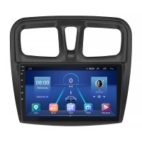 Штатна магнітола Lesko для Dacia Sandero II ver 3 2012-2016 екран 10" 6/128Gb 4G Wi-Fi GPS Top