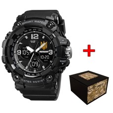 Patriot 006BKUAGD Тризуб золото Чорні + Коробка.