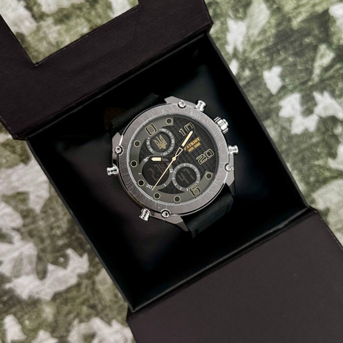 Patriot 017SIBK Тризуб золото Silver-Black