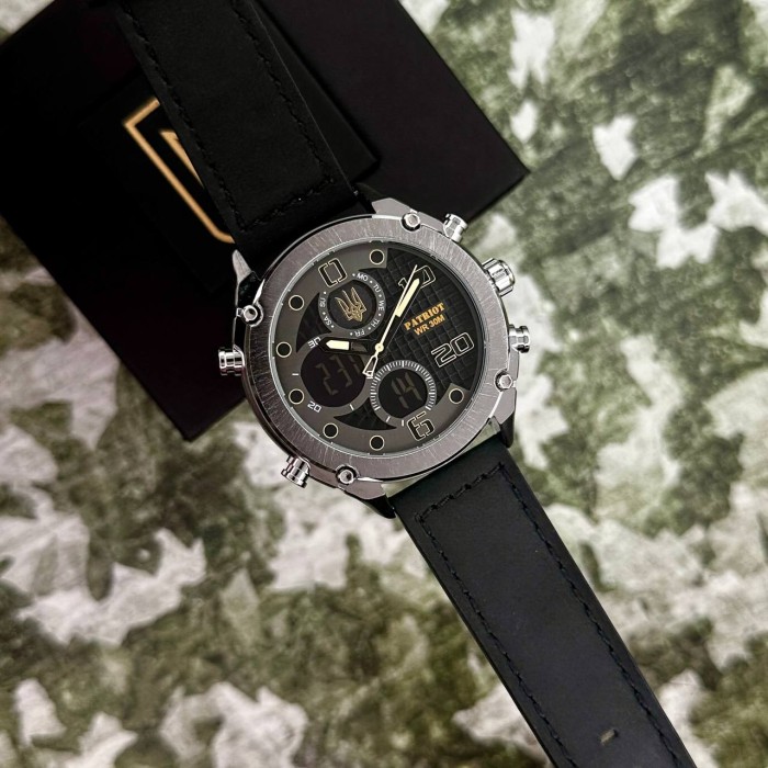 Patriot 017SIBK Тризуб золото Silver-Black