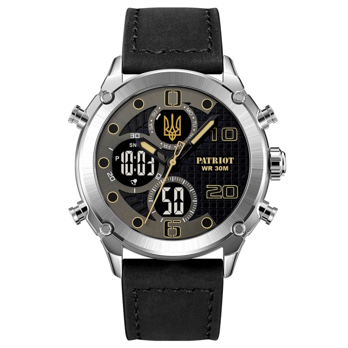 Patriot 017SIBK Тризуб золото Silver-Black