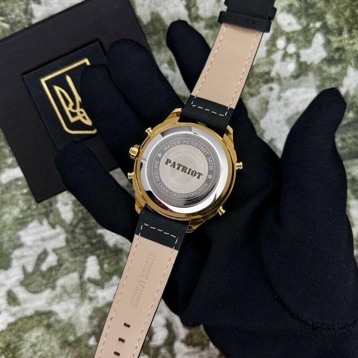 Patriot 017GDBK Тризуб золото Gold-Black.
