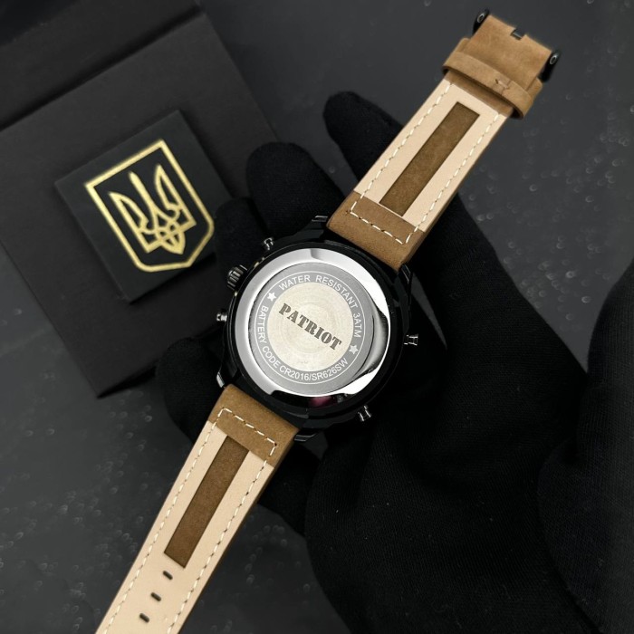 Patriot 017BKBR Тризуб золото Black-Brown