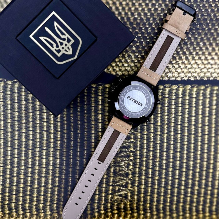 Patriot 017BKBKBR Тризуб золото Black-Black-Light Brown.