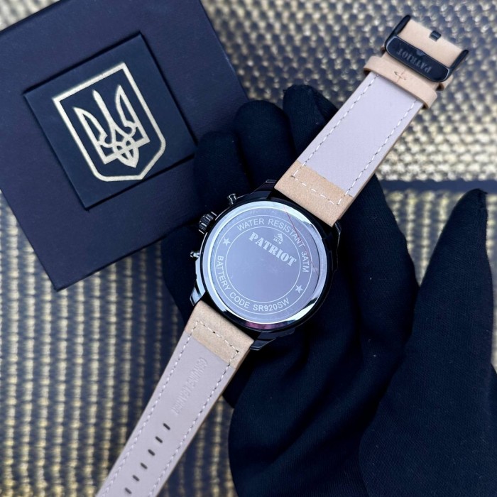 Patriot 016 Black-Light Brown Тризуб золото