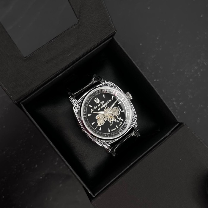 Годинник механічний Patriot 021SIBK Скелетон Де би не був