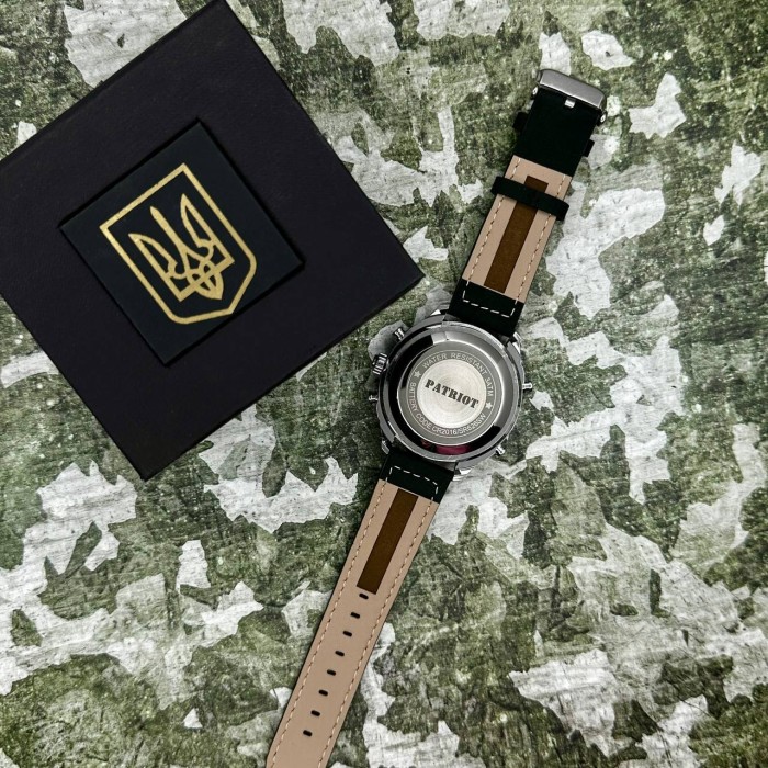 Patriot 017BKWT Тризуб золото Silver-White