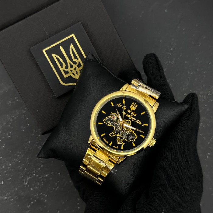 Patriot 022 Gold-Black Mechanic Metall Не Забуду Дім