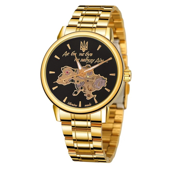 Patriot 022 Gold-Black Mechanic Metall Не Забуду Дім