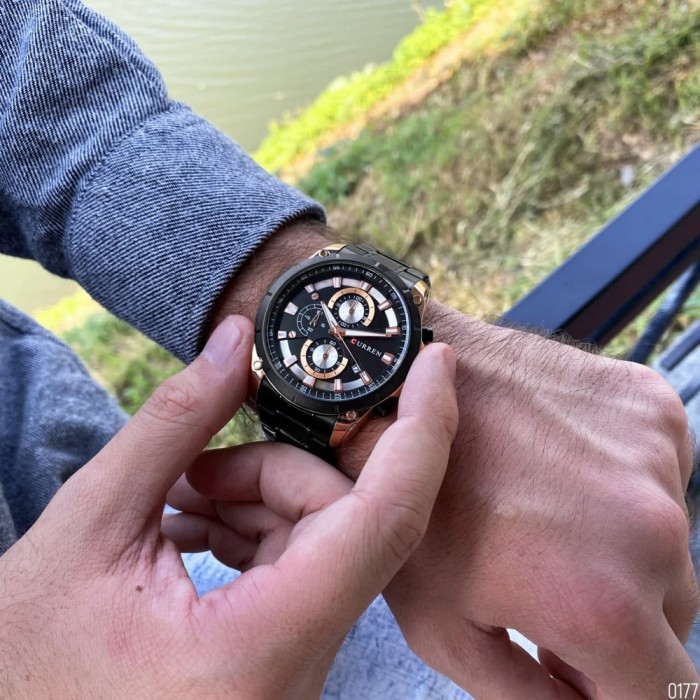 Curren 8360 Black-Gold