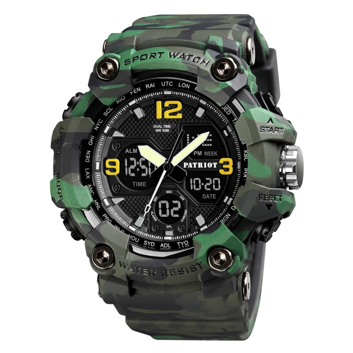 Patriot 006CMGN Camo Green