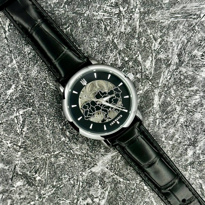 Ukrwatch Україна Silver-Black