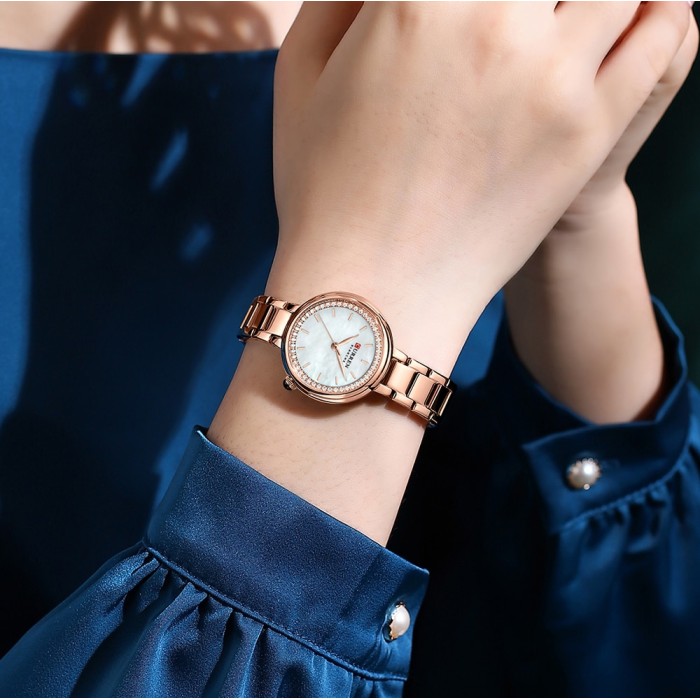 Curren 9089 Gold-White