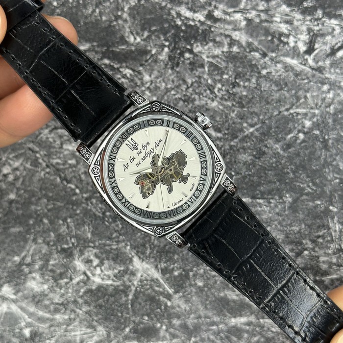 Patriot 021-3D Скелетон Не забуду дім Silver-White