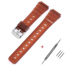 Ремінець для Casio F-91W Jelly Brown SI