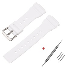 Ремінець для Casio G-Shock DW-5600 White-Glossy SI