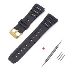 Ремінець для Casio F91W 18mm Black GD