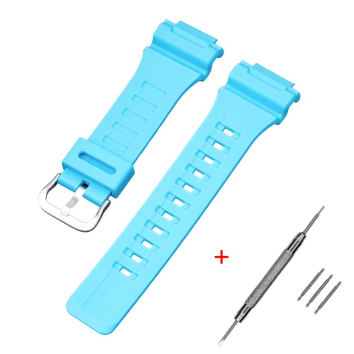 Ремінець для Casio AE-1000W Light Blue SI