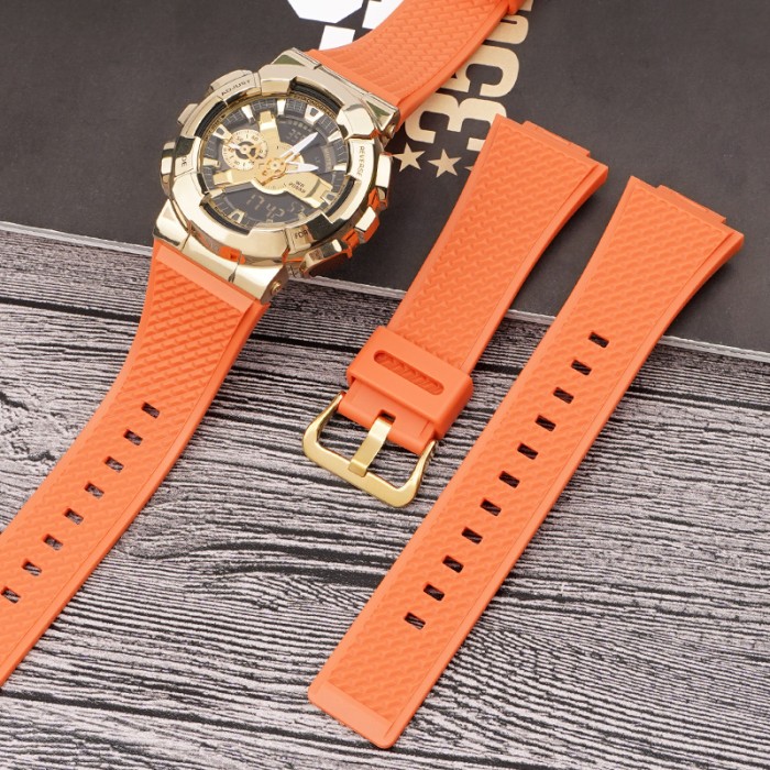 Ремінець для Casio G-Shock GA-100/110 Orange GD