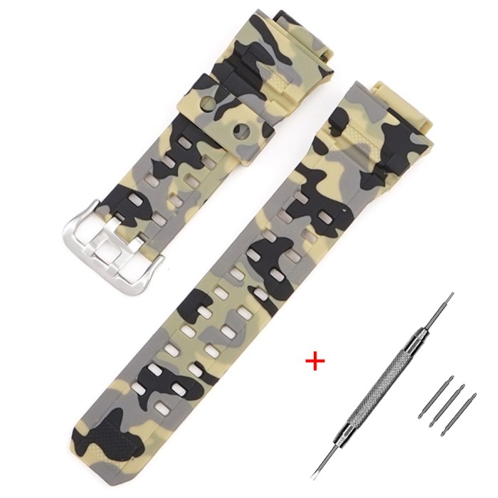 Ремінець для Casio G-Shock GW-9400/9300 Camo Beige SI