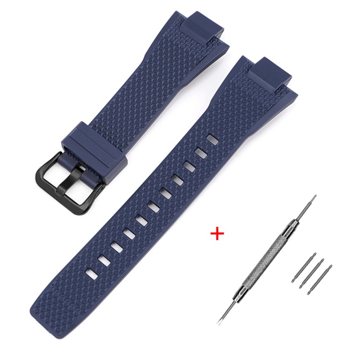 Ремінець для Casio G-Shock GST-B400 Dark Blue BK