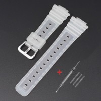 Ремінець для Casio G-Shock GA-2100/2110 Translucent Silver