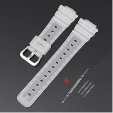 Ремінець для Casio G-Shock GA-2100/2110 Translucent Silver