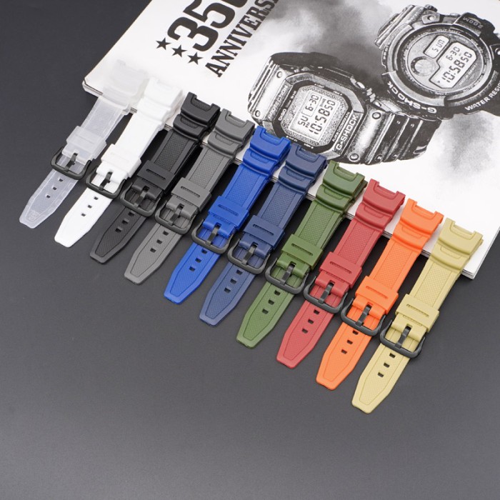 Ремінець для Casio SGW-100 Blue BK