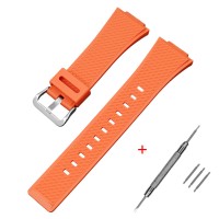 Ремінець для Casio G-Shock GA-100/110 Orange SI