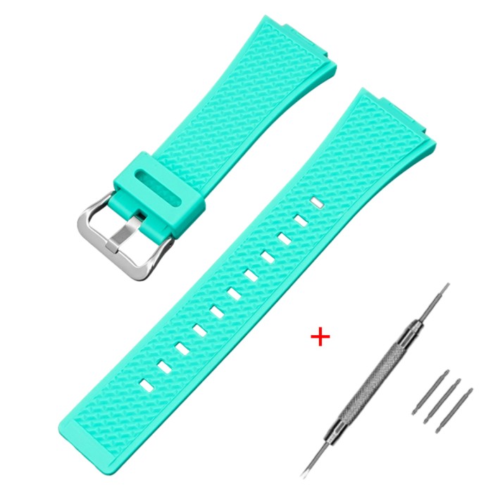 Ремінець для Casio G-Shock GA-100/110 Light Green SI