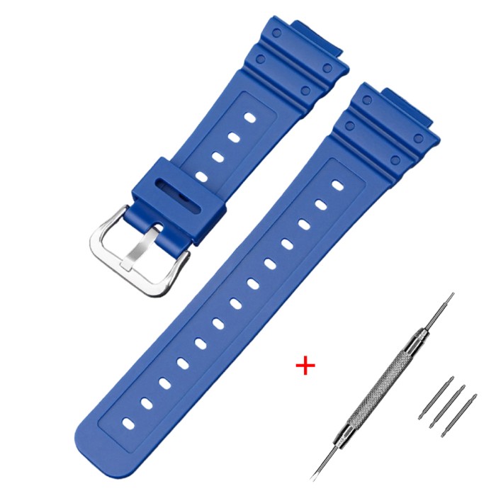 Ремінець для Casio G-Shock GA-2100/2110 Blue SI