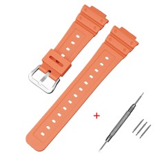 Ремінець для Casio G-Shock GA-2100/2110 Orange SI