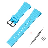 Ремінець для Casio G-Shock GA-100/110 Light Blue BK