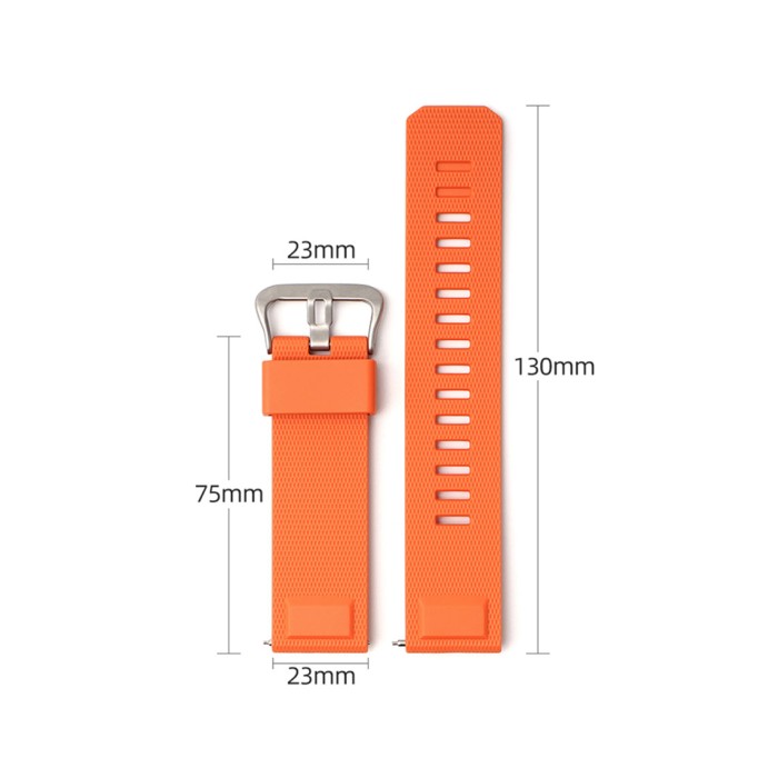 Ремінець для Casio Pro Trek PRW-6900Y Orange SI